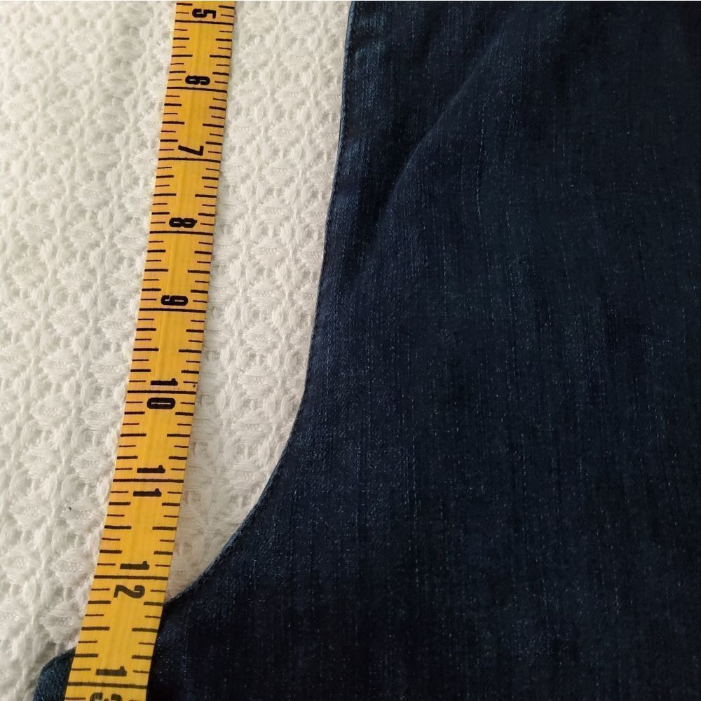 Soft Surroundings Women's Denim Cropped Pants Size L - Picture 8 of 9